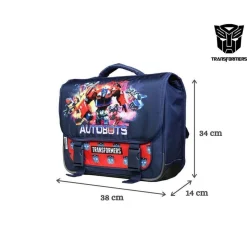 BAGTROTTER Cartable 38 cm Hasbro Transformers Bleu