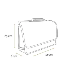 BAGTROTTER Cartable 32 cm maternelle My Little Pony Rose