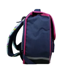 BAGTROTTER Cartable 38 cm Phileas Arc En Ciel Bleu - Le Plus Confortable des Cartables - Ergonomie/Confort/Sécurité - Système Smart Comfort