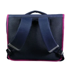 BAGTROTTER Cartable 38 cm Poivre Blanc Bleu Princesse New York