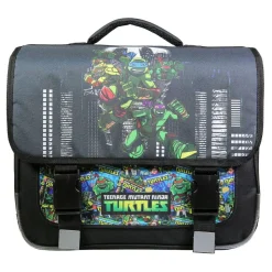 BAGTROTTER Cartable 38 cm Tortues Ninja Noir