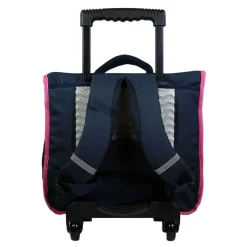 BAGTROTTER Cartable à roulettes 38 cm Phileas Arc En Ciel Bleu - Le Plus Confortable des Cartables - Ergonomie/Confort/Sécurité - Système Smart Comfort