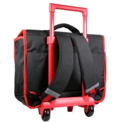 BAGTROTTER Cartable à roulettes 38 cm Minecraft Noir