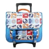 BAGTROTTER Cartable à roulettes 38 cm Phileas Bleu Skateur