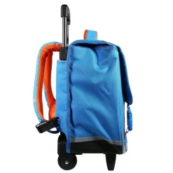 BAGTROTTER Cartable à roulettes 38 cm Phileas Bleu Skateur
