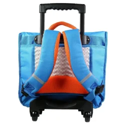 BAGTROTTER Cartable à roulettes 38 cm Phileas Bleu Skateur