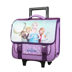 BAGTROTTER Cartable à roulettes 38 cm La Reine des Neiges / Frozen Violet