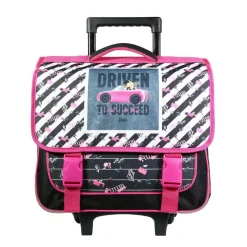 BAGTROTTER Cartable à roulettes 38 cm Barbie Voiture