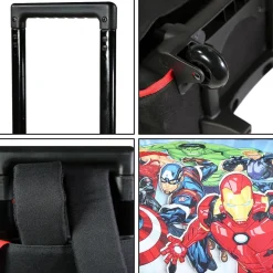 BAGTROTTER Cartable à roulettes 38 cm Marvel Avengers Multicolore