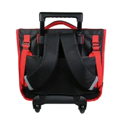 BAGTROTTER Cartable à roulettes 38 cm Spider-Man Noir