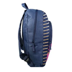 BAGTROTTER Sac à dos 37 cm avec poche Lili Lou Chat Bleu