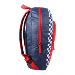 BAGTROTTER Sac à dos 37 cm avec poche Disney Cars Rouge et bleu