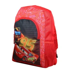 BAGTROTTER Sac à dos 37 cm avec poche Disney Cars Rouge