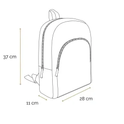 BAGTROTTER Sac à dos 37 cm avec poche La Reine des Neiges / Frozen Bleu