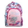 BAGTROTTER Sac à dos 37 cm avec poche Lili Lou Rose