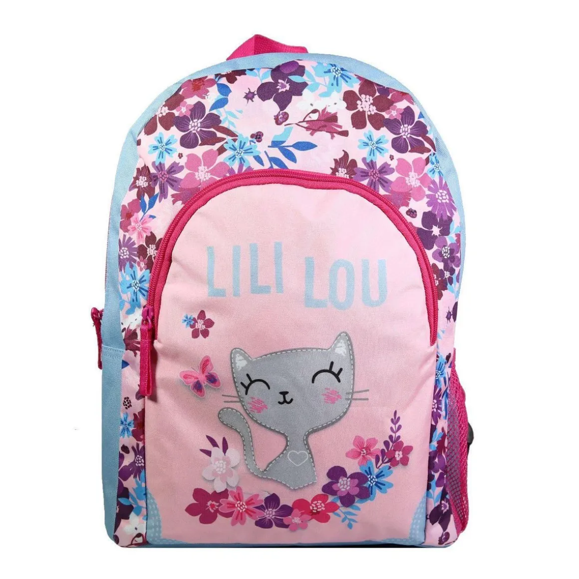 BAGTROTTER Sac à dos 37 cm avec poche Lili Lou Rose