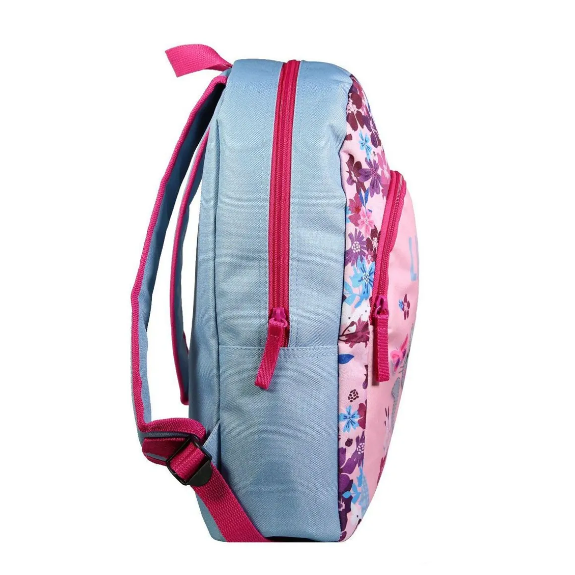 BAGTROTTER Sac à dos 37 cm avec poche Lili Lou Rose