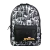 BAGTROTTER Sac à dos 1 compartiment Spider-Man Noir et Blanc