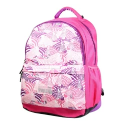 BAGTROTTER Sac à dos 2 compartiments Phileas Rose Zèbre