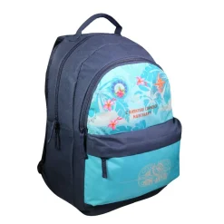 BAGTROTTER Sac à dos 2 compartiments Koh Lanta Turquoise