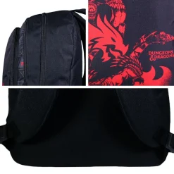BAGTROTTER Sac à dos 2 compartiments Donjons & Dragons Noir