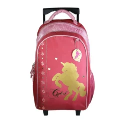 Bagtrotter Sac à dos à roulettes Cybel Rose