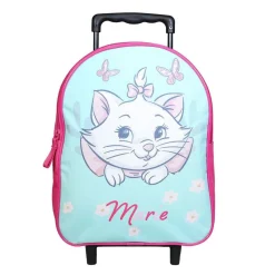 BAGTROTTER Sac à dos à roulettes 31 cm Disney Marie Les Aristochats Vert