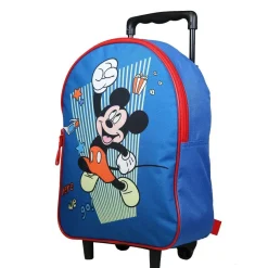 BAGTROTTER Sac à dos à roulettes 31 cm Disney Mickey Bleu