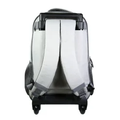 BAGTROTTER Sac à dos à roulettes Offshore Grise Fleurs