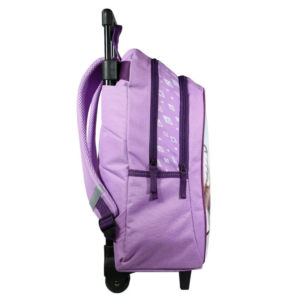 BAGTROTTER Sac à dos à roulettes La Reine des Neiges / Frozen Violet