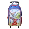 BAGTROTTER Sac à dos à roulettes Avengers Multicolore