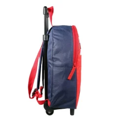 BAGTROTTER Sac à dos à roulettes 31 cm maternelle Disney Cars Rouge et bleu