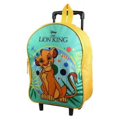 BAGTROTTER Sac à dos à roulettes 31 cm maternelle Le Roi Lion Vert