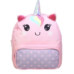 BAGTROTTER Sac à dos gouter maternelle 3D Licorne Kids Rose