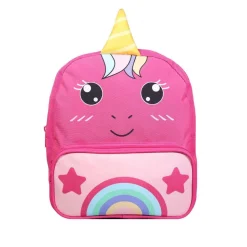 BAGTROTTER Sac à dos gouter 26 cm maternelle Kids Rose Licorne