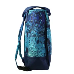 BAGTROTTER Sac 3 en 1 : sac à dos, sac shopping et yoga Offshore Bleu Bulles