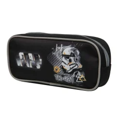 BAGTROTTER Trousse scolaire rectangulaire Disney Star Wars Noire