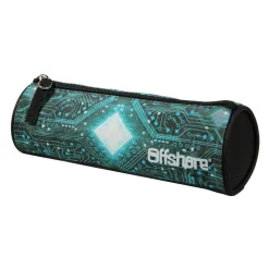 BAGTROTTER Trousse scolaire ronde Offshore Verte