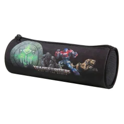 BAGTROTTER Trousse scolaire ronde Transformers Noir