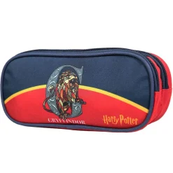 BAGTROTTER Trousse scolaire 2 compartiments Harry Potter Multicolore