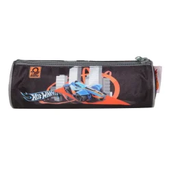 BAGTROTTER Trousse scolaire ronde Hot Wheels Multicolore