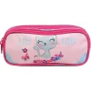 BAGTROTTER Trousse scolaire 2 compartiments Lili Lou Rose