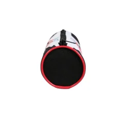 BAGTROTTER Trousse scolaire ronde Vorax Noire Tigre