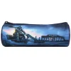 BAGTROTTER Trousse scolaire ronde Disney Star Wars / The Mandalorian Bleue