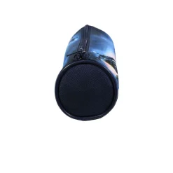 BAGTROTTER Trousse scolaire ronde Disney Star Wars / The Mandalorian Bleue