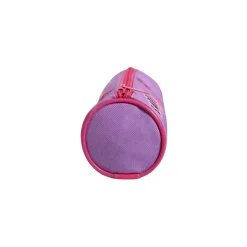BAGTROTTER Trousse scolaire ronde Barbie Violette Palmiers