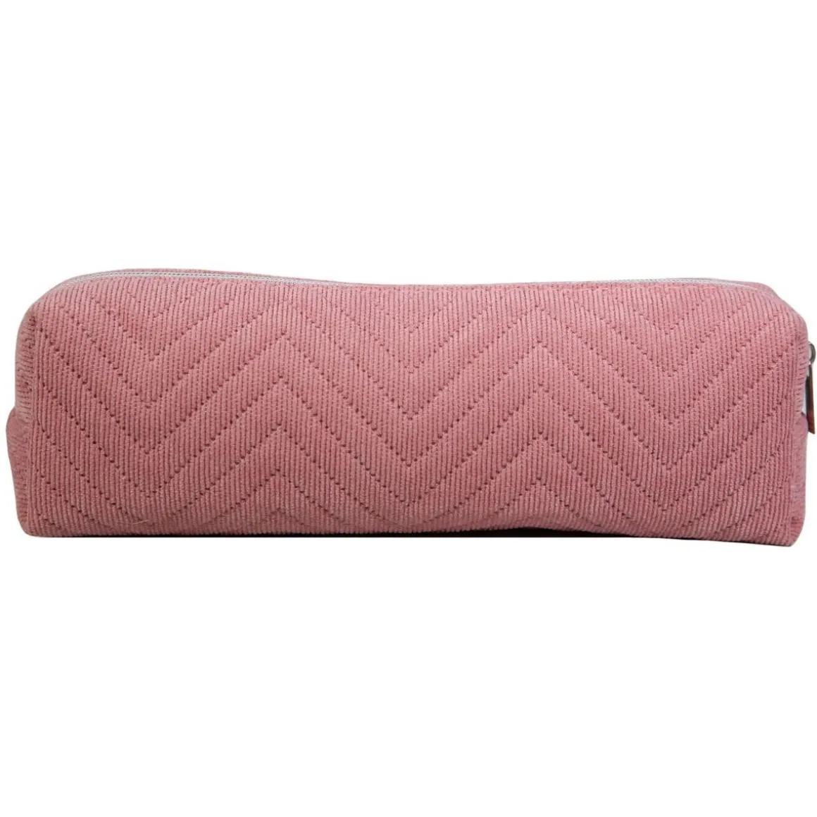 BAGTROTTER Trousse scolaire carrée No Name Rose