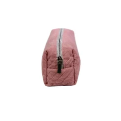 BAGTROTTER Trousse scolaire carrée No Name Rose