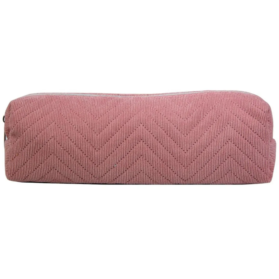 BAGTROTTER Trousse scolaire carrée No Name Rose