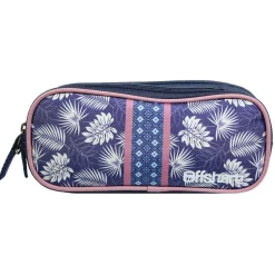 BAGTROTTER Trousse scolaire 2 compartiments Offshore Bleue